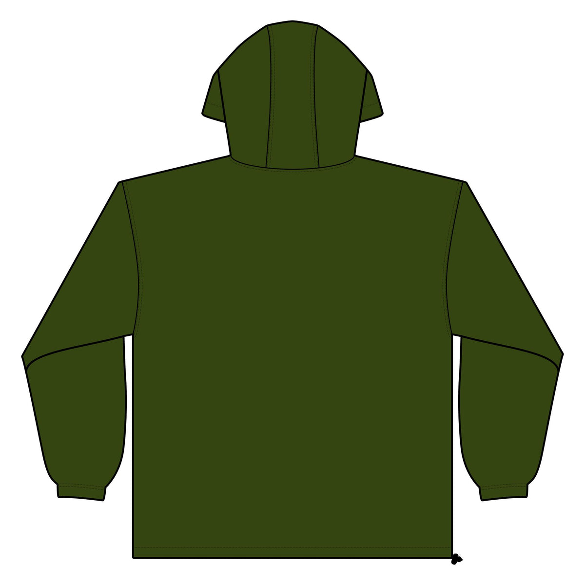 DK Quarter-Zip Windbreaker Pullover Jacket