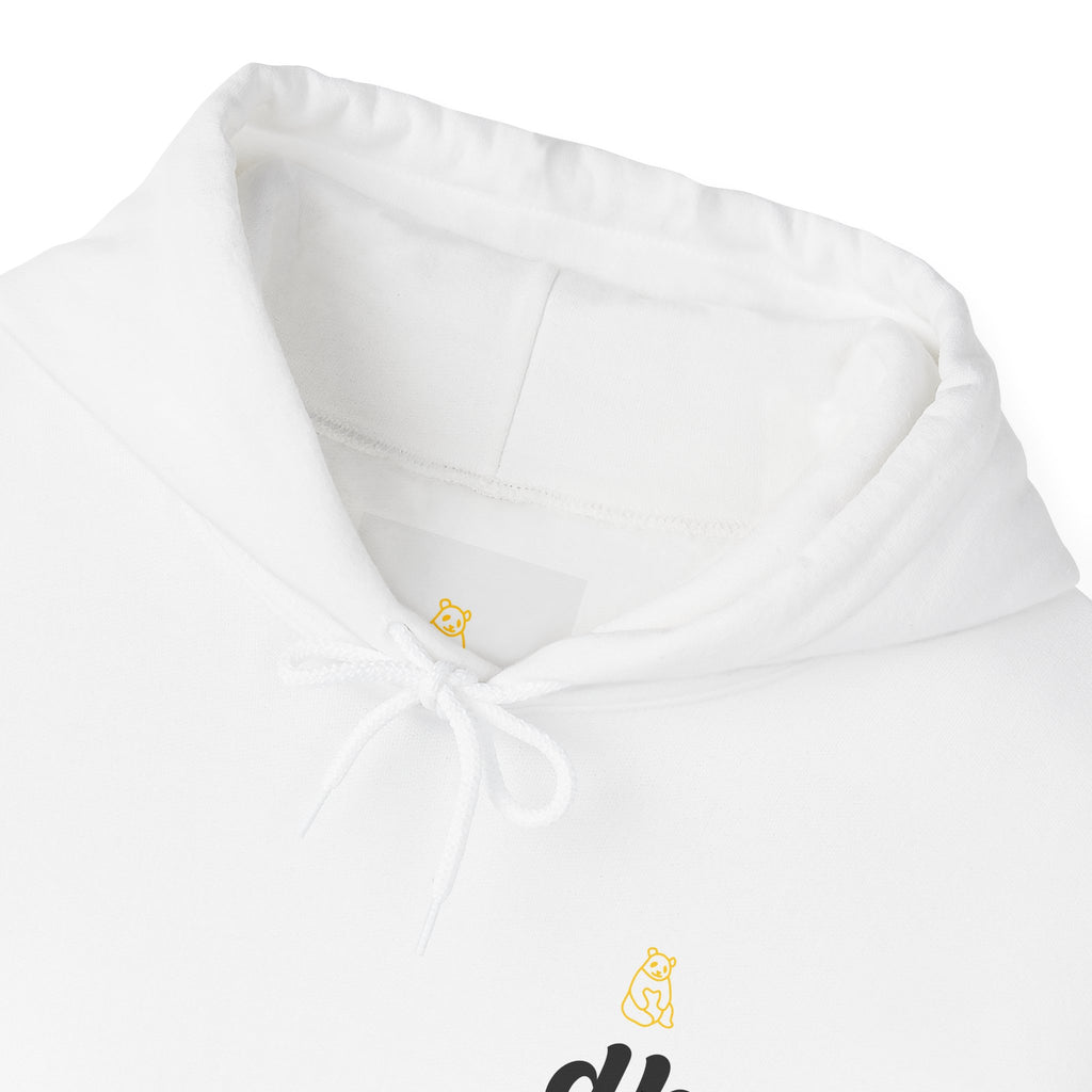 Minimalist “dh” Logo Hoodie