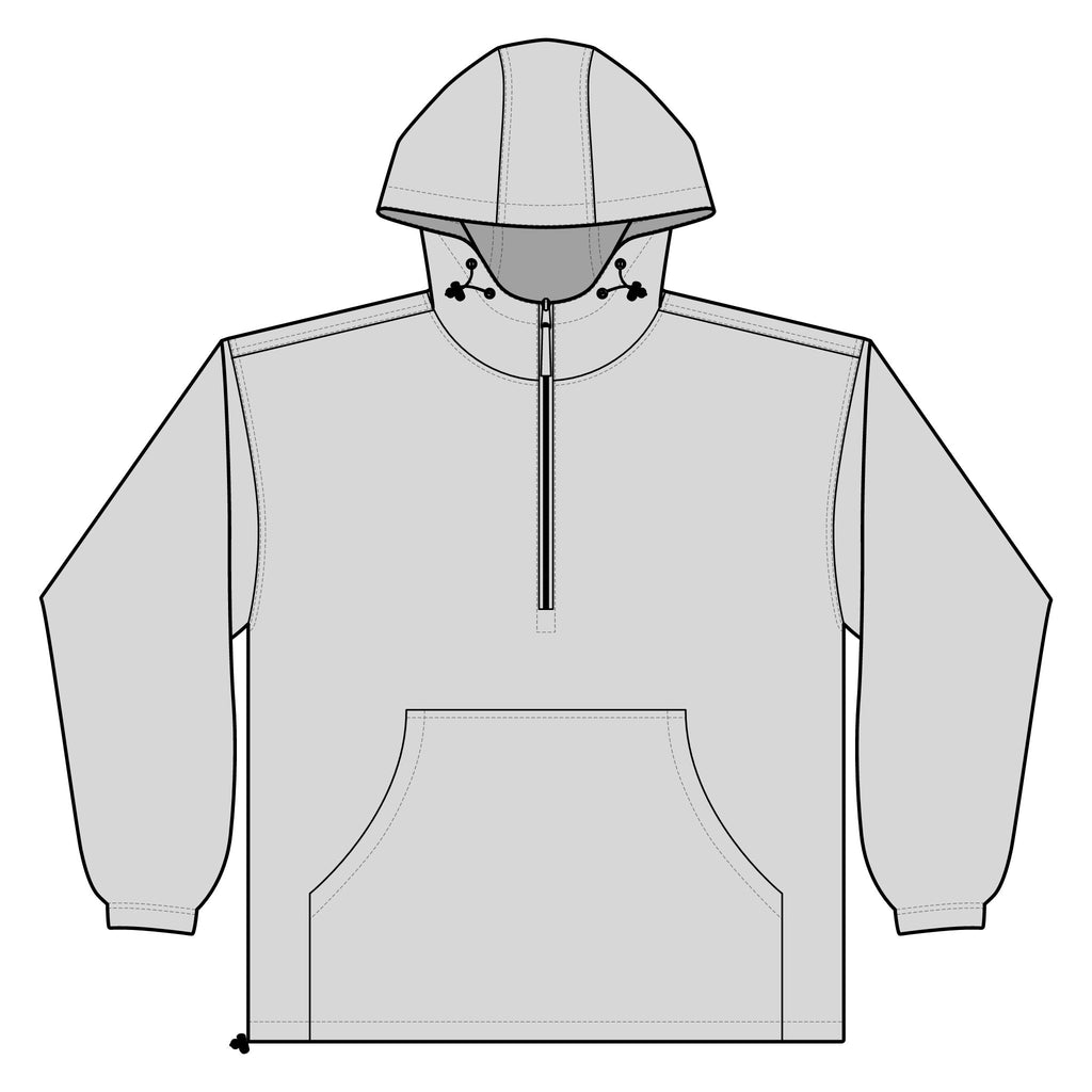 DK Quarter-Zip Windbreaker Pullover Jacket