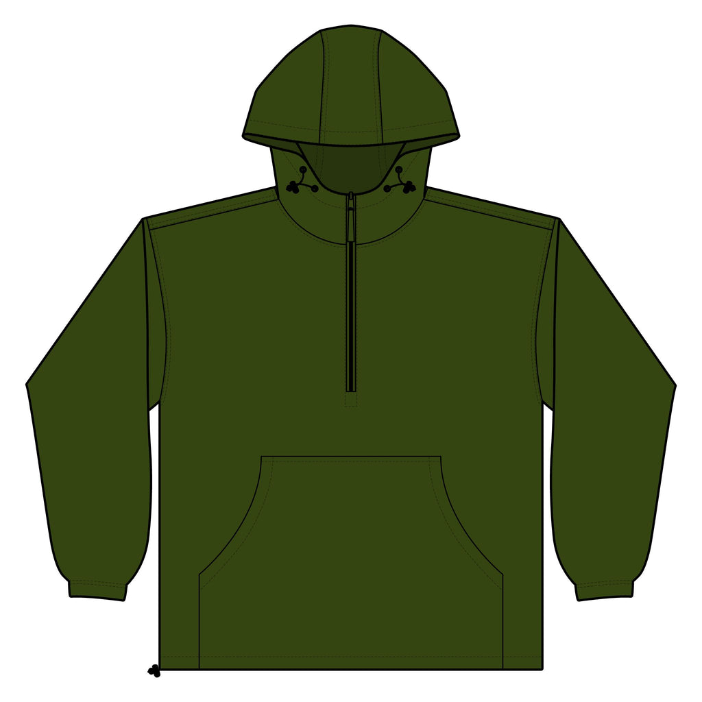 DK Quarter-Zip Windbreaker Pullover Jacket