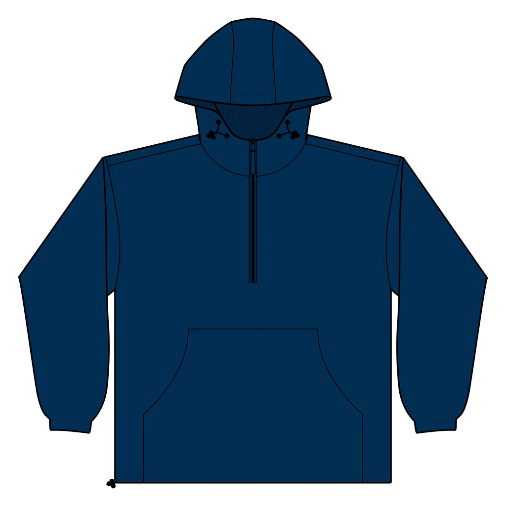 DK Quarter-Zip Windbreaker Pullover Jacket