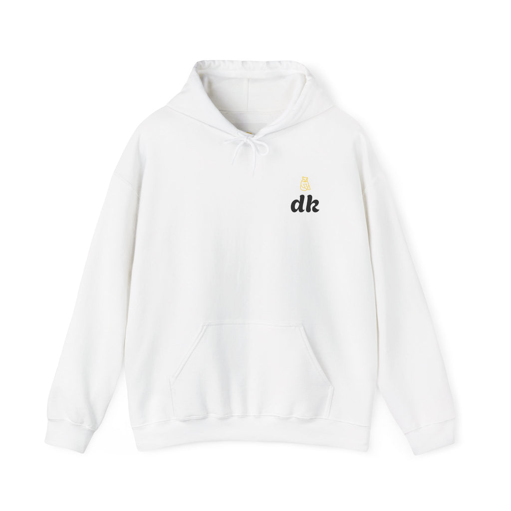 Minimalist “dh” Logo Hoodie