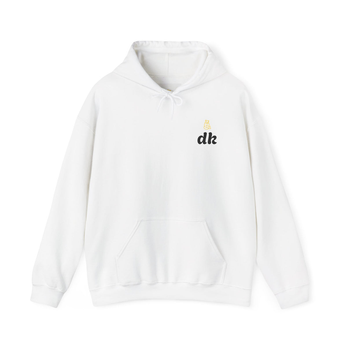 Minimalist “dh” Logo Hoodie