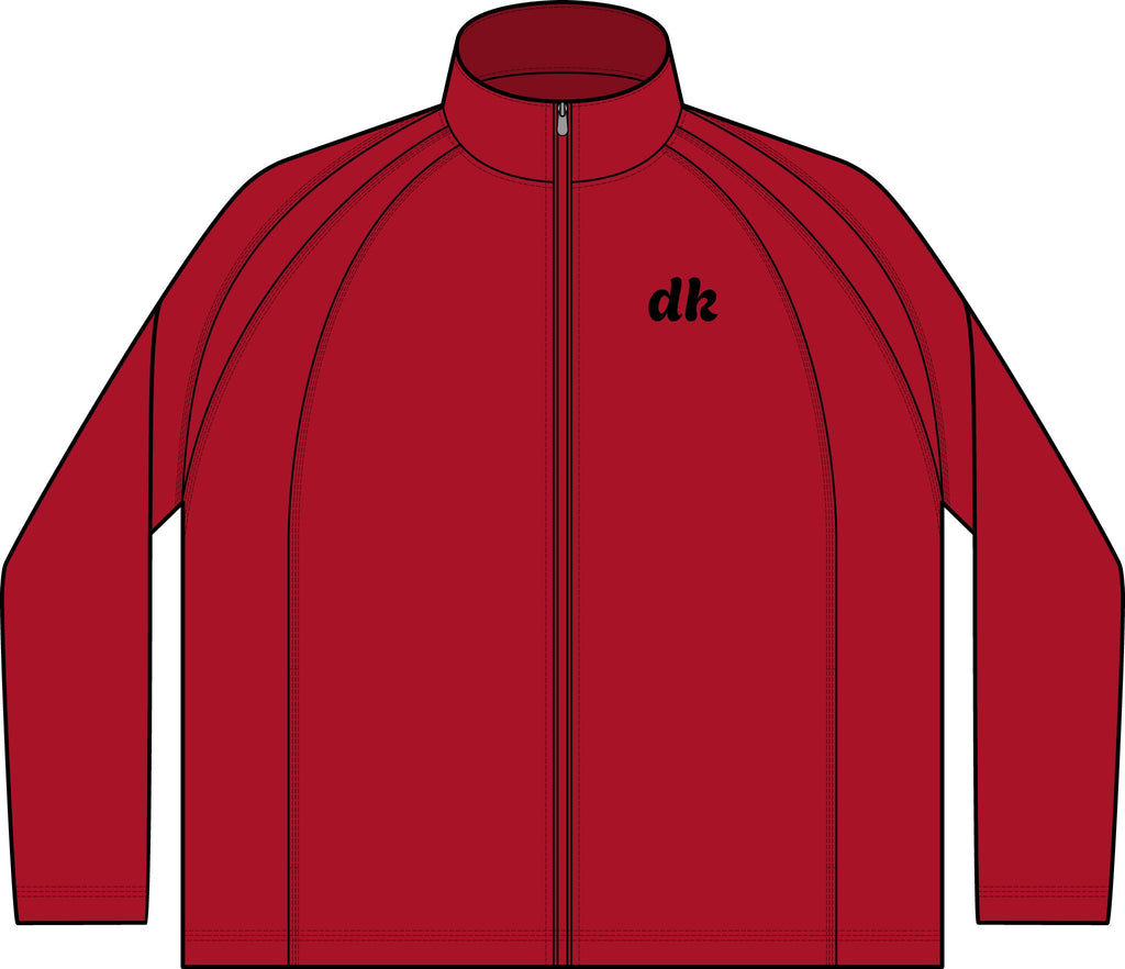 Red DK Logo Track Jacket
