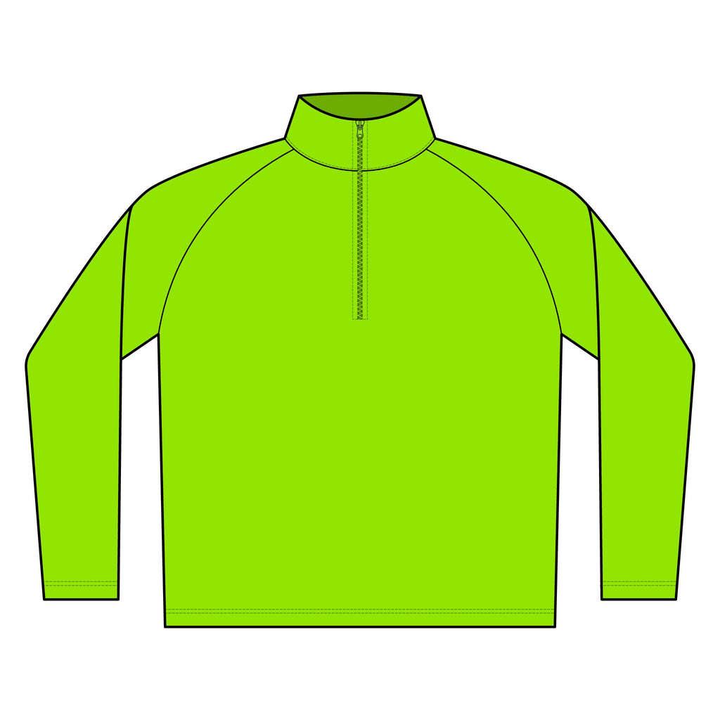 Embroidered DK Quarter-Zip Pullover